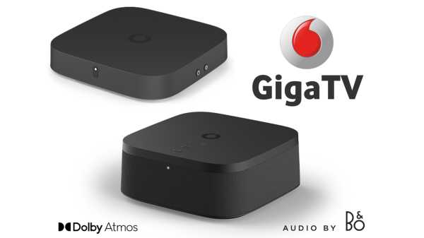 Image: Vodafone: Neue GigaTV-Cable-Tarife und GigaTV-Boxen mit Sound von Bang & Olufsen