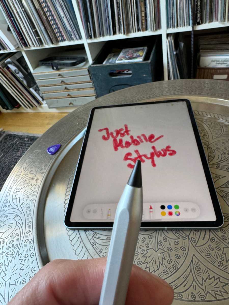 Spetsen på Just Mobile Stylus