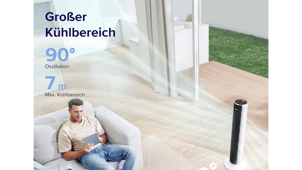 Image: FÃ¼r einen kÃ¼hlen Kopf im Sommer: Bestseller-Ventilator jetzt 20 Prozent gÃ¼nstiger