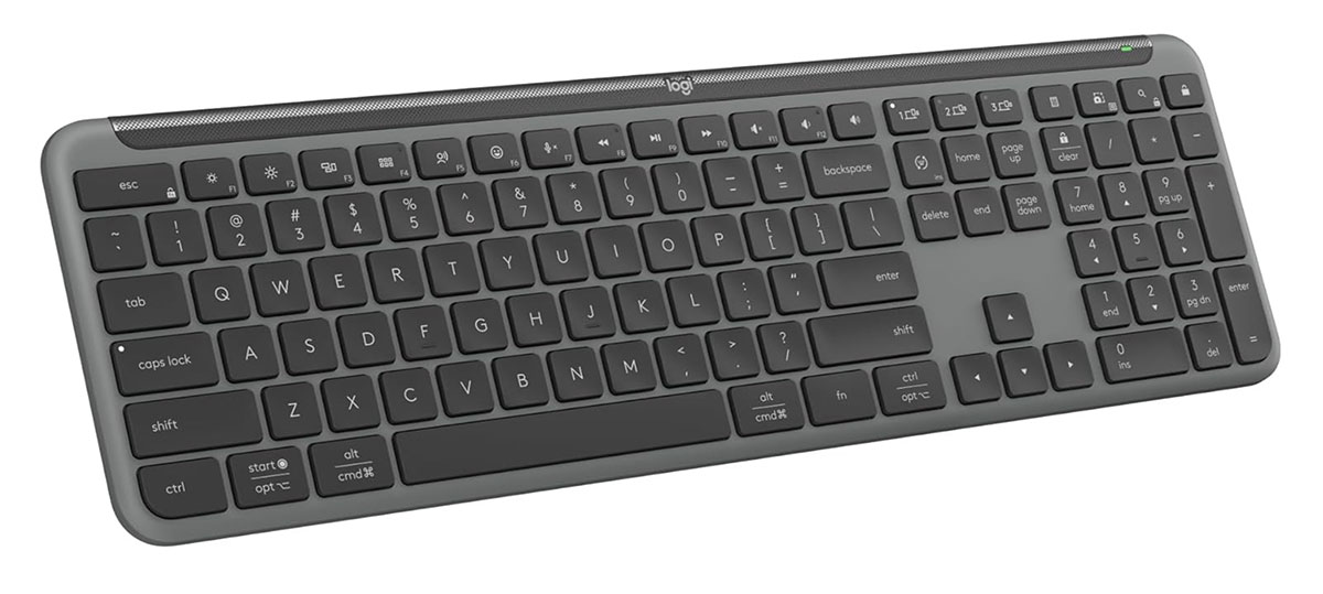 Logitech K950 Signature Slim - Best Mac keyboard for working from home