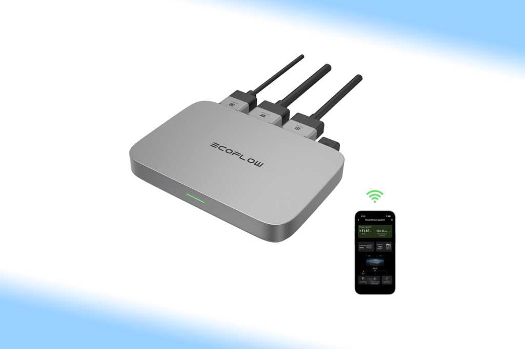 Image: Jetzt das Balkonkraftwerk aufrÃ¼sten: Powerstream-Mikrowechselrichter von Ecoflow bei Amazon um 61 Prozent reduziert
