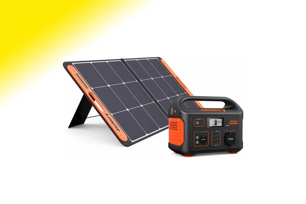 Image: FÃ¼r Camping und Festivals: Jackery-Powerstation inklusive 100-W-Solarpanel fÃ¤llt bei Amazon um 41 Prozent im Preis