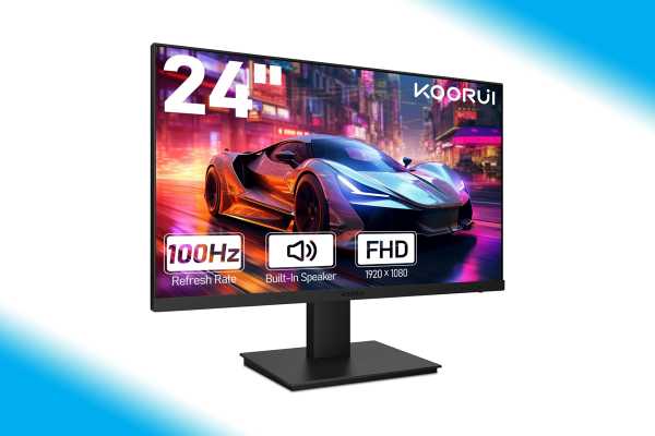 Image: Gaming-Monitor im Budget-Deal: Amazon schmeiÃt 24-Zoll-Bildschirm mit 100 Hz und 4 ms fÃ¼r nur 89,99 Euro raus