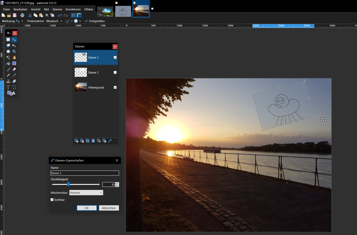 Paint.net ebenen nutzen