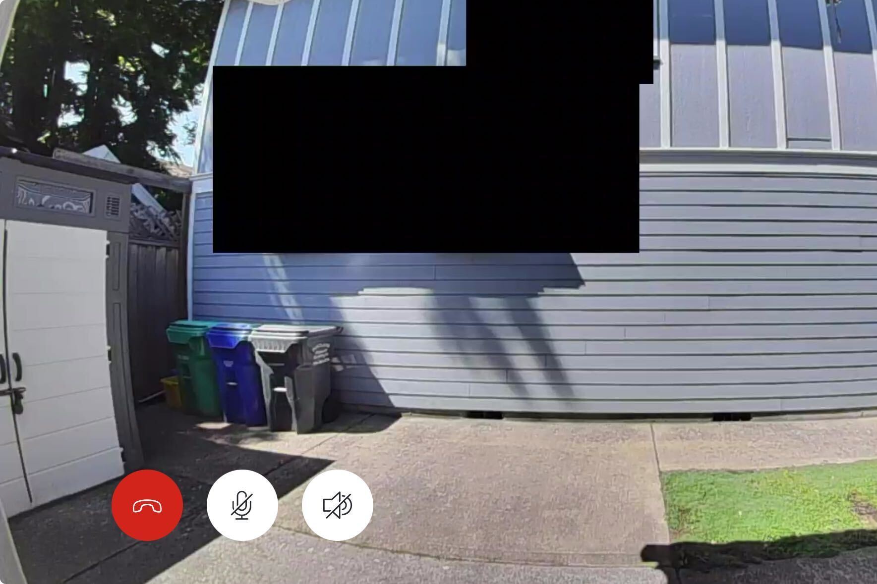 Zonas de privacidad de la cámara de seguridad Ring