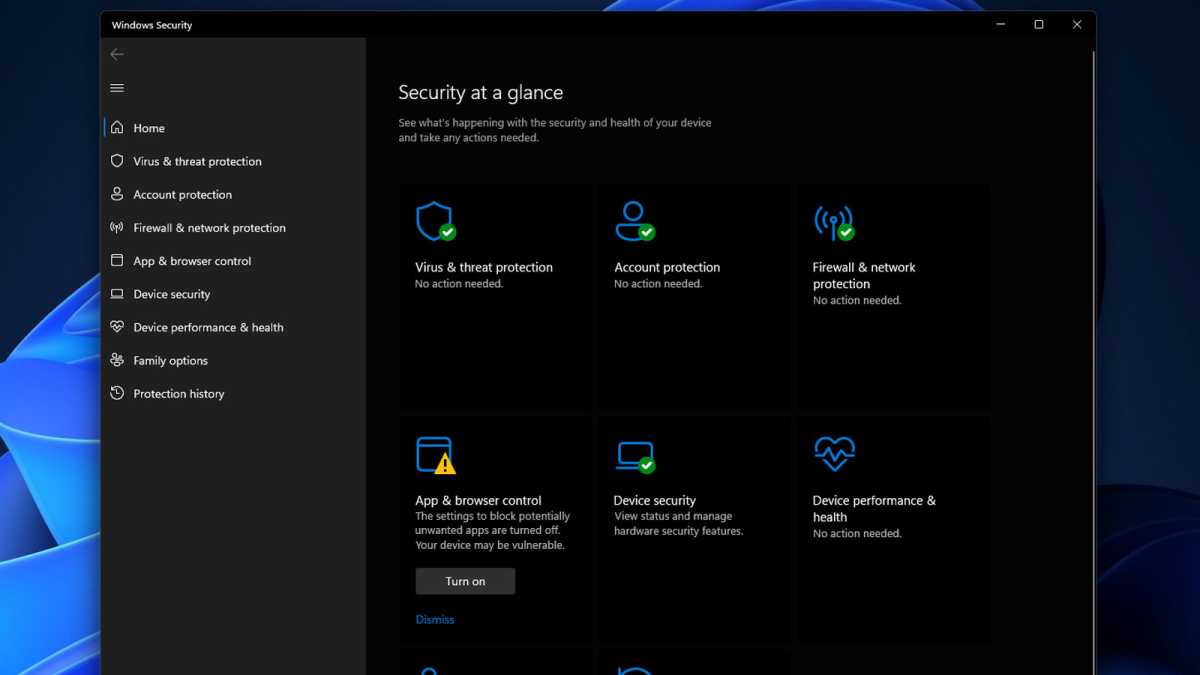 Windows 11 Security at a glance