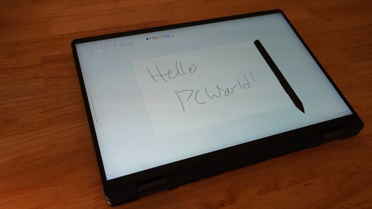 Dell Inspiron 16 2-in-1 tablet mode
