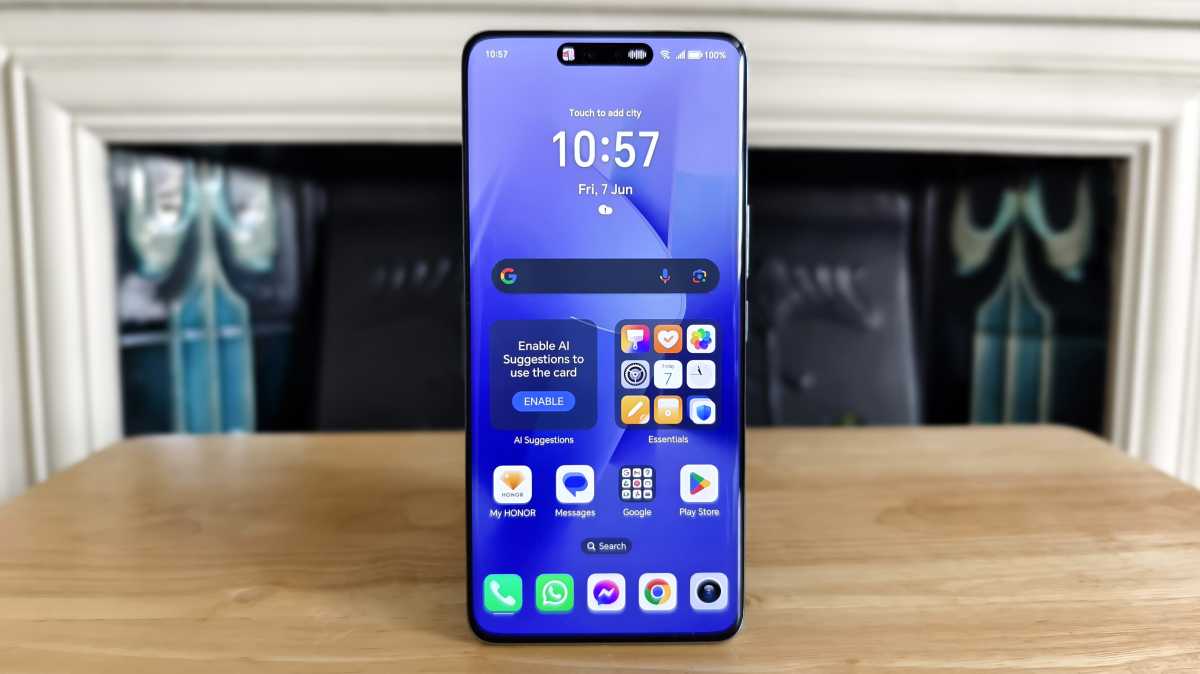 Front view of the Honor 200 Pro