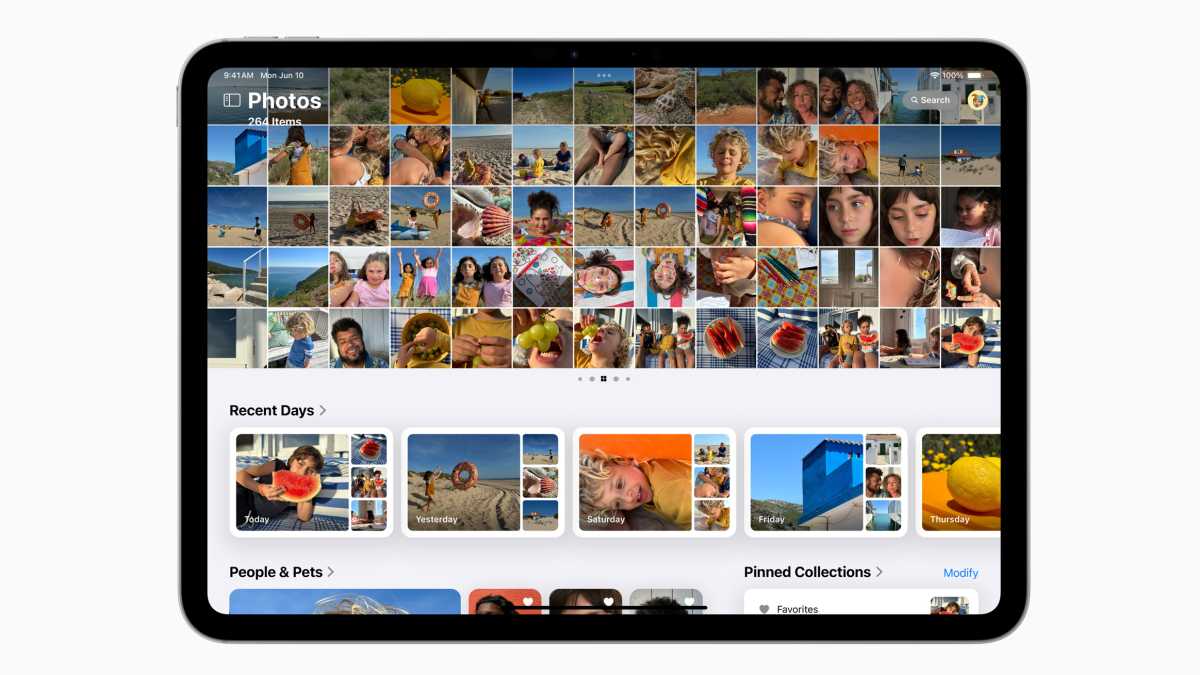 iPadOS 18 PHOTOS