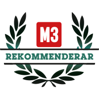M3 rekommenderar medalj
