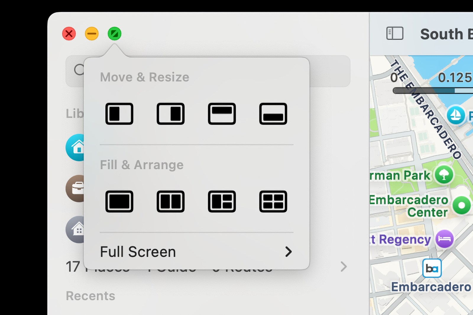 macOS Sequoia: How to use the window tiling