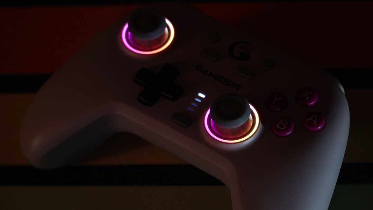 Gamesir Nova HD lights