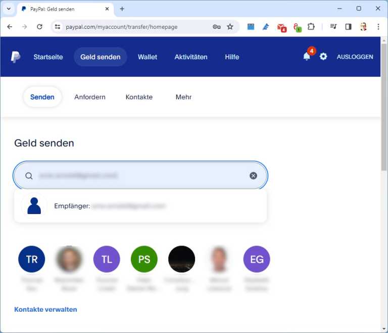 Neuer PaypalBetrug Ihnen wird Geld überwiesen so reagieren Sie richtig PCWELT