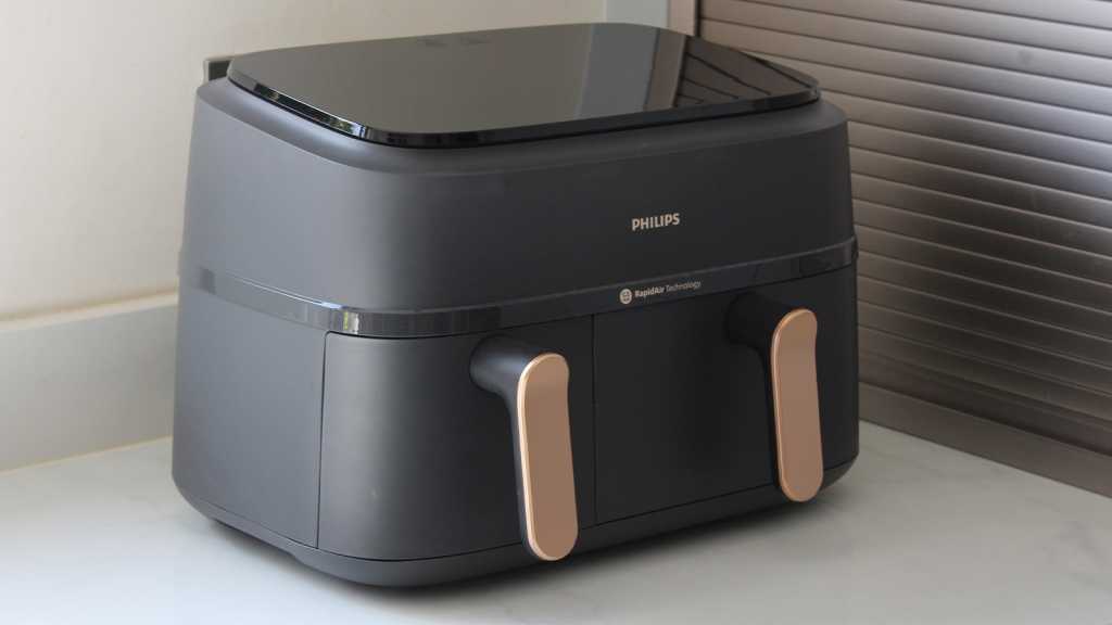 Image: Philips Dual Basket Airfryer im Test: HeiÃluftfritteuse mit 2 KÃ¶rben fÃ¼r ambitionierte KÃ¶che
