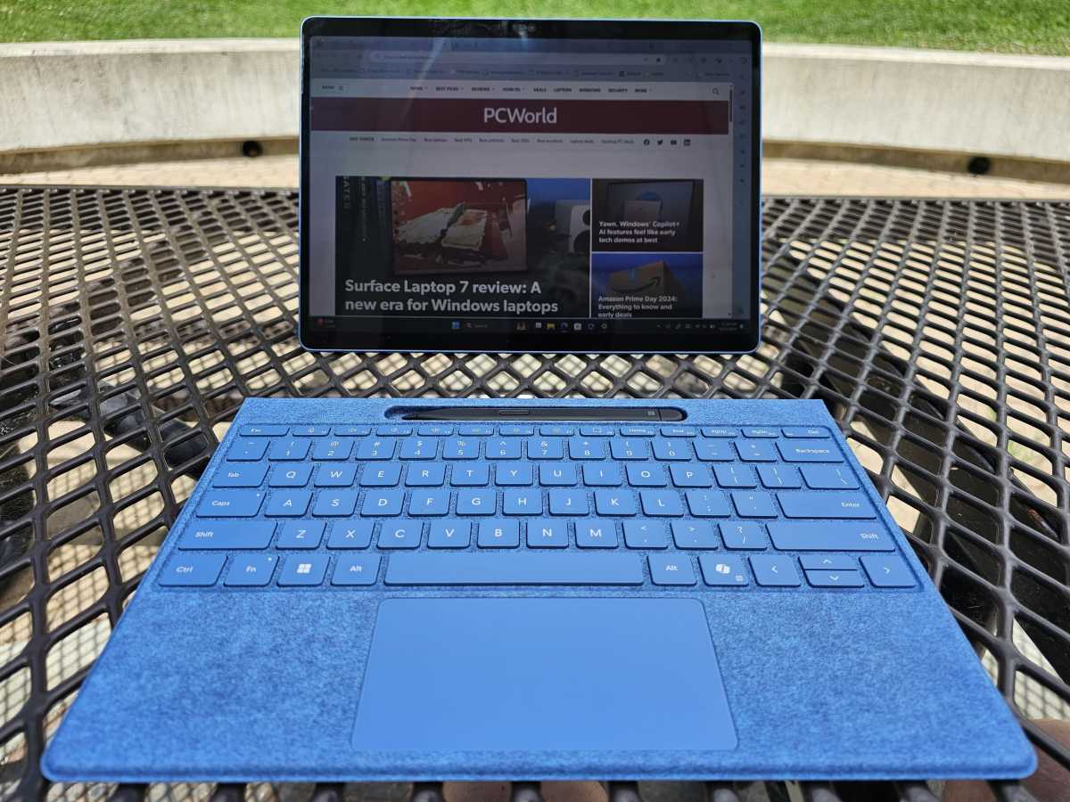 Surface Pro 2024 11th Edition primary with keyboard