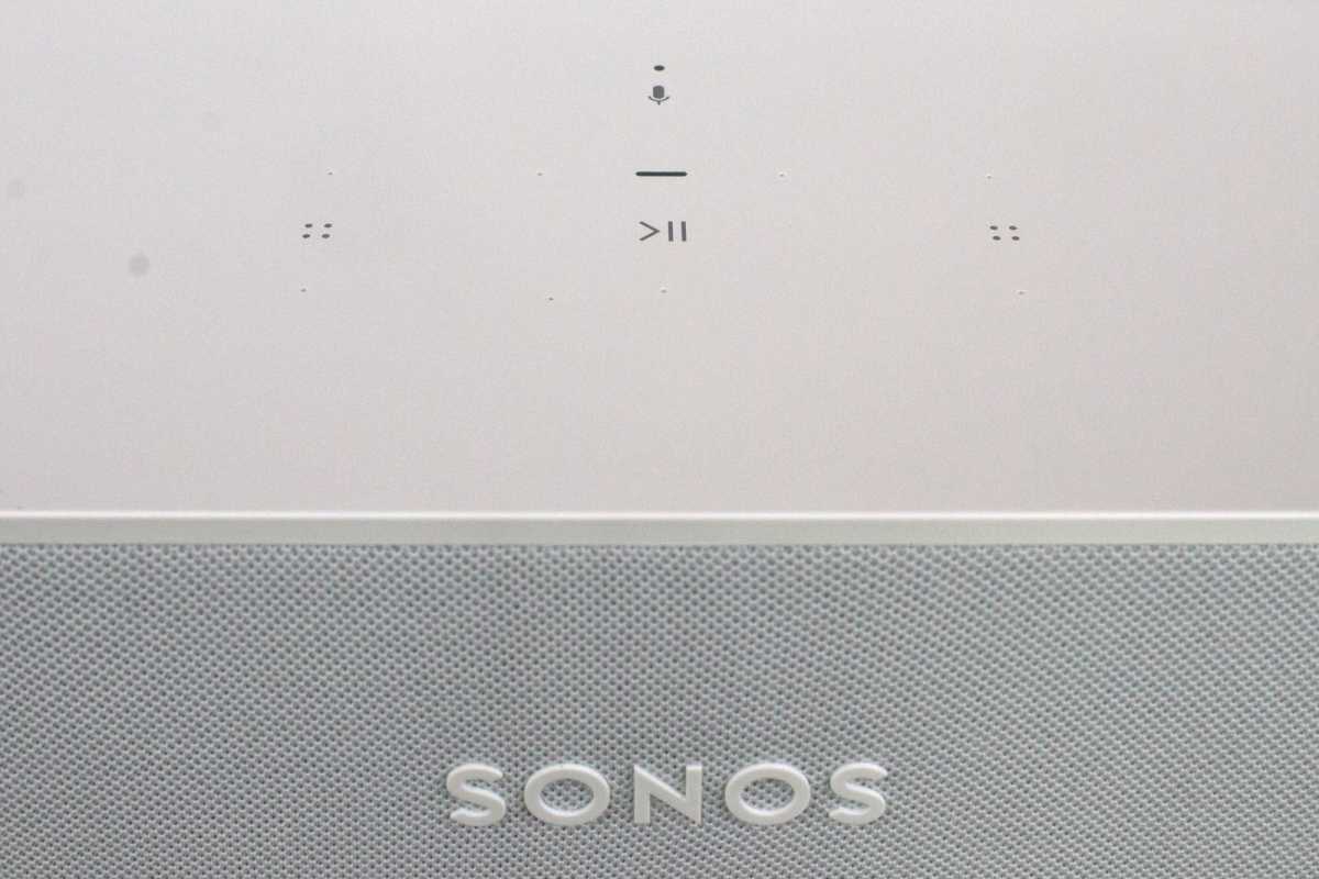 Sonos Beam mic and controls