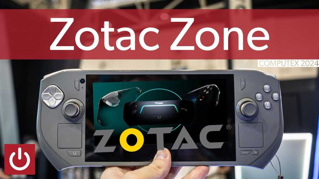 Image: Zotac stellt Handheld Zone mit OLED-Display auf der Computex 2024 vor