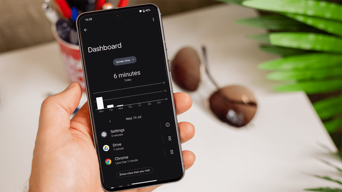 How to check screen time on Android