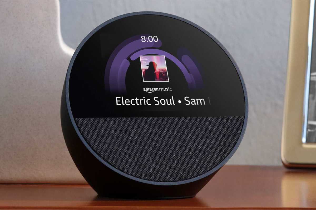 Amazon Echo Spot detail