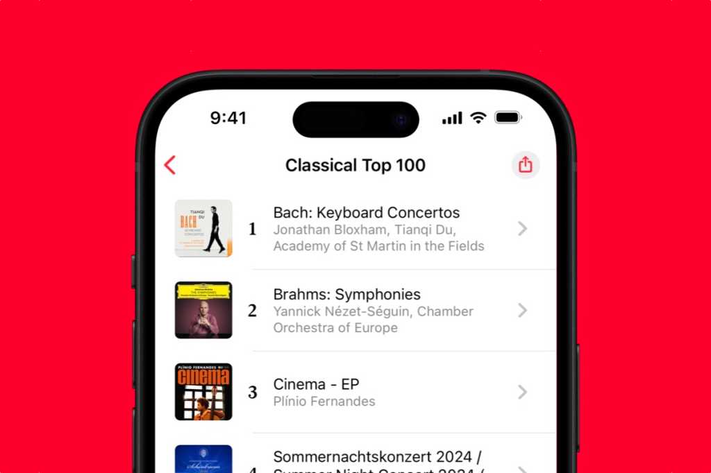 Image: Apples App fÃ¼r klassische Musik bekommt sinnvolle Neuerungen âÂ aber eine fehlt schmerzlich