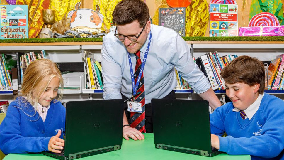 Computer Aid laptops donated to benefit kids and students