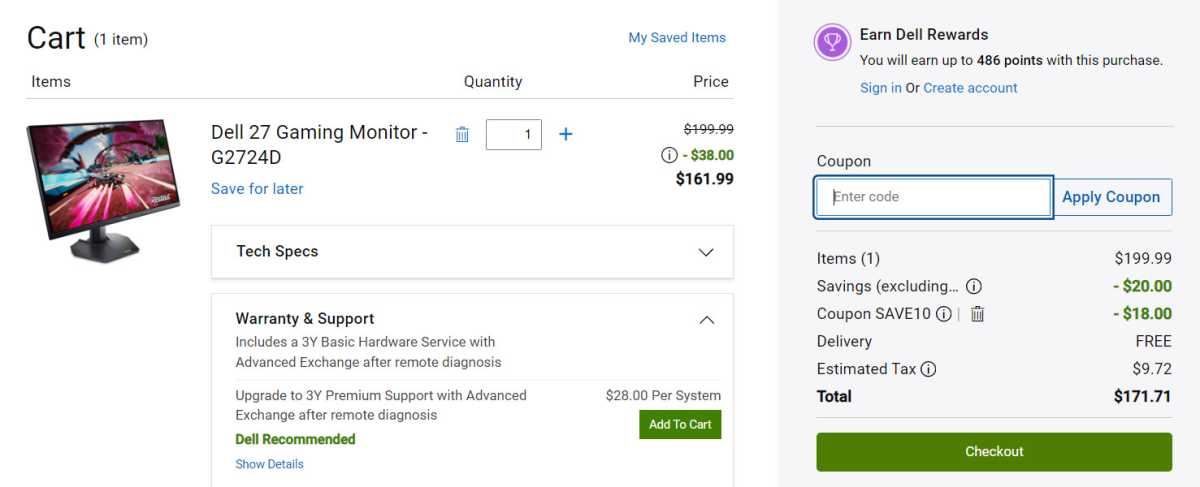 Dell monitor coupon code