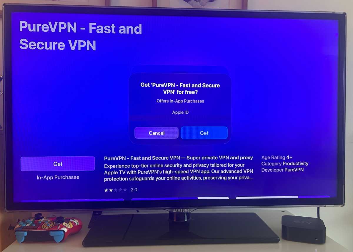 Download VPN on Apple TV