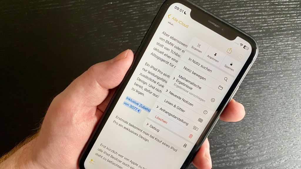 Image: Apple rÃ¤umt Problem mit iCloud-Notizen ein â und verspricht LÃ¶sung