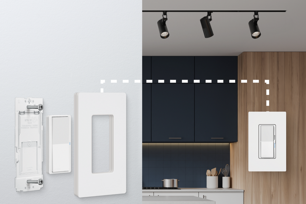 Lutron Pico remote with Diva dimmer