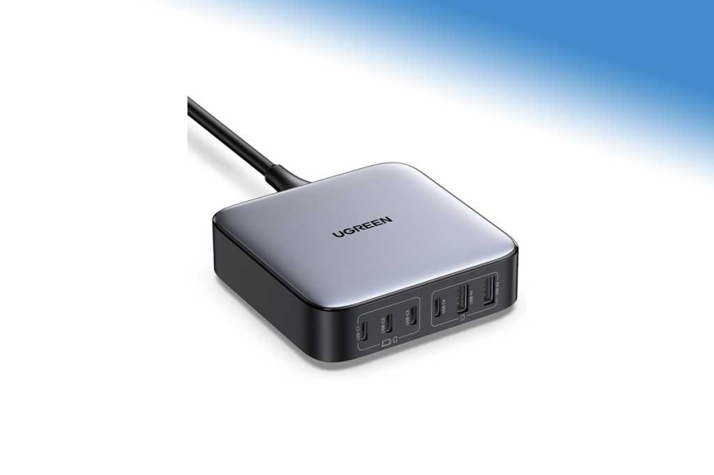 Image: FÃ¼r Macbook, iPad, iPhone und Co.: Starkes Netzteil mit 200 W und 6 AnschlÃ¼ssen bei Amazon zum Bestpreis im Angebot