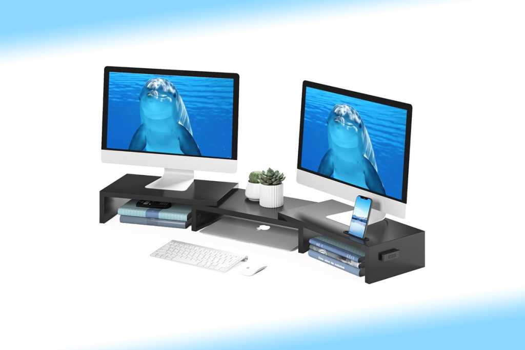 Image: Sparen dank Rabatt und Coupon: Dual-MonitorstÃ¤nder bei Amazon mit starkem Preisnachlass