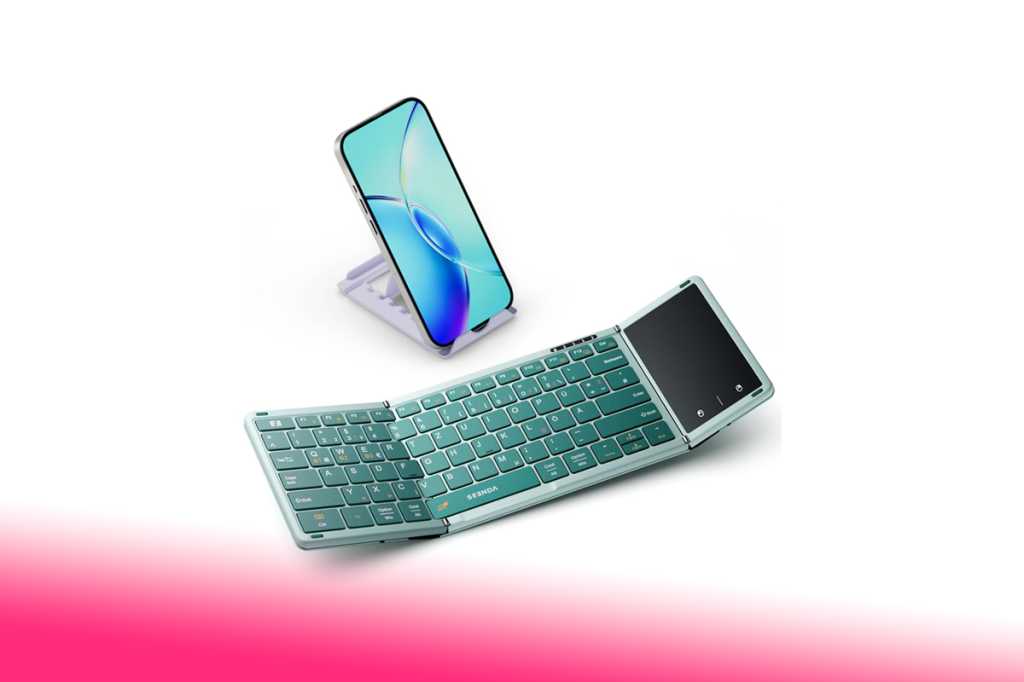 Image: Ideal fÃ¼r iPhone und iPad: Faltbare Bluetooth-Tastatur bei Amazon im Angebot verfÃ¼gbar â bald ausverkauft?