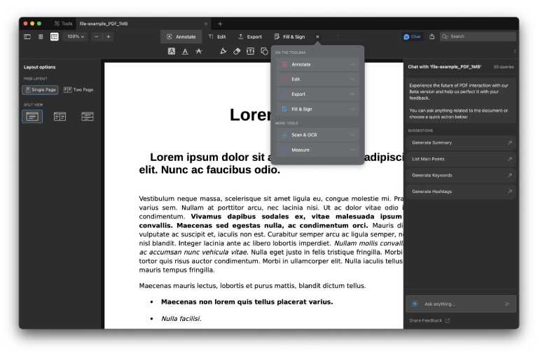 Pdf Expert Examples Readdle PDF Expert review | Macworld