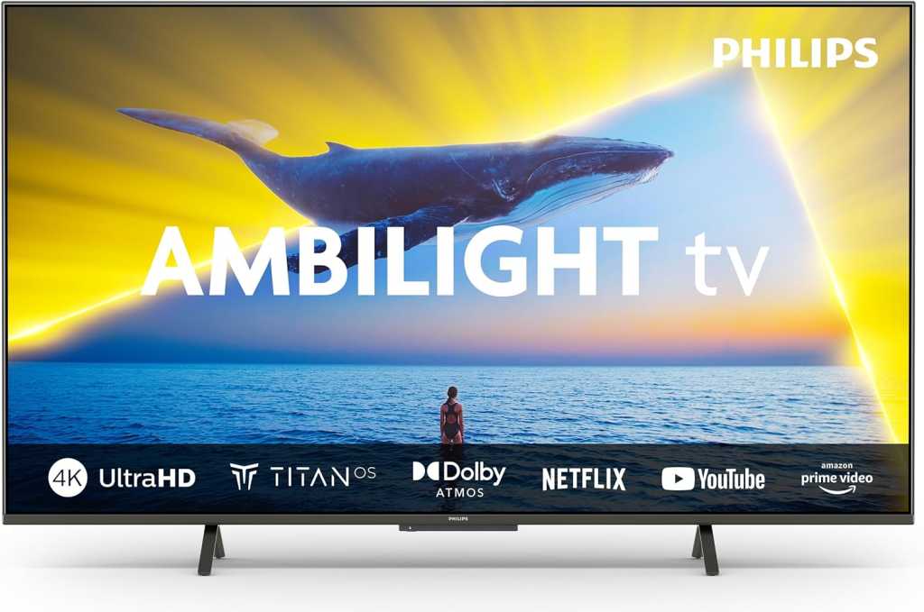 Image: Brandneuer Smart-TV Philips Ambilight um 27 Prozent reduziert