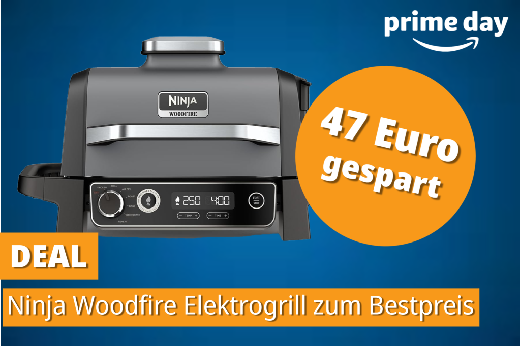 Image: Bestseller-Elektrogrill Nummer 1 Ninja Woodfire jetzt zum Bestpreis â 228 Euro