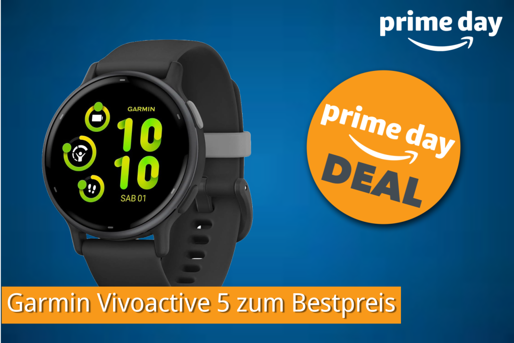 Image: GPS-Smartwatch Garmin Vivoactive 5 am Prime Day zum Bestpreis abgreifen