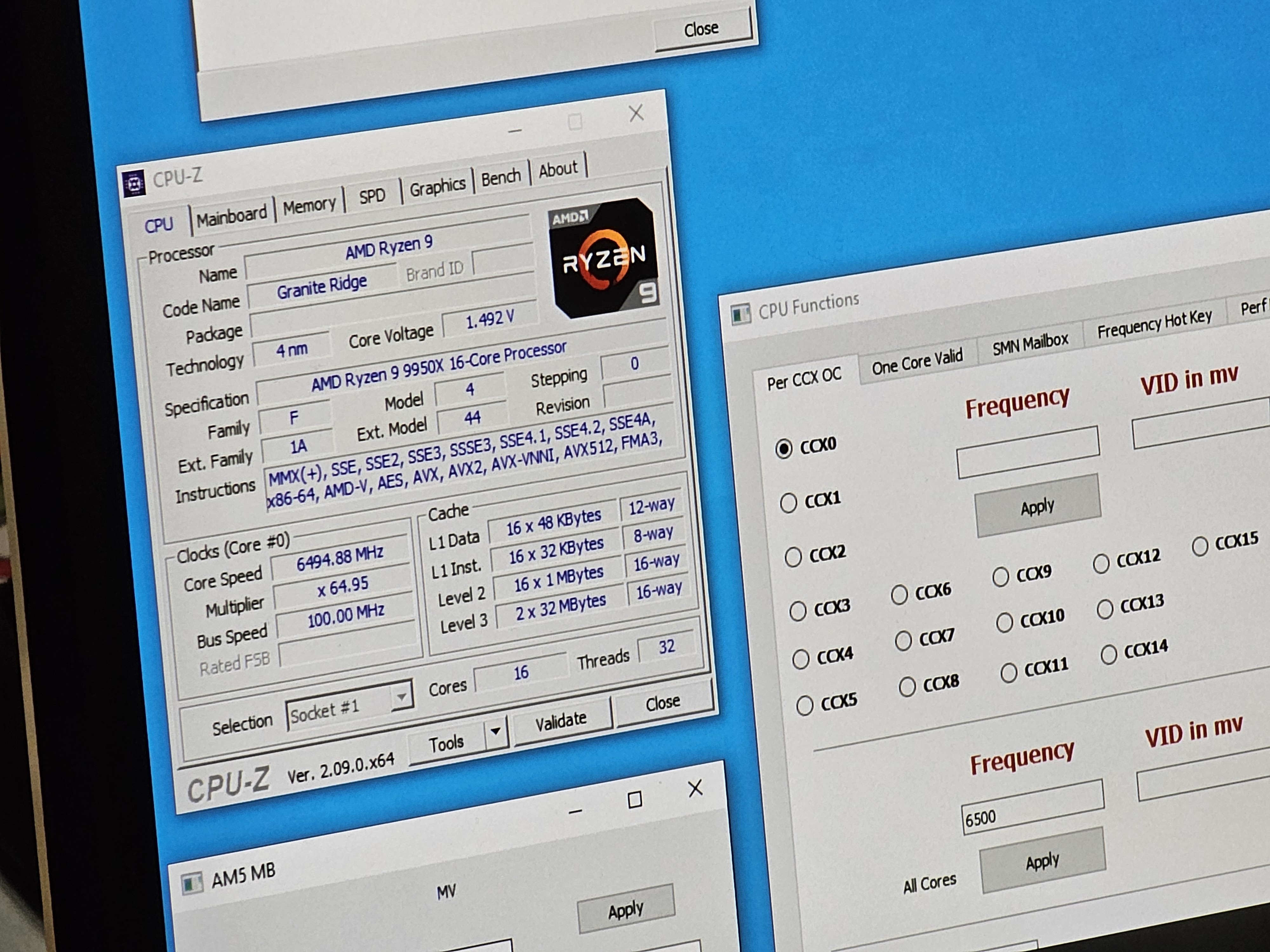 Ryzen 9000 overclocking speed