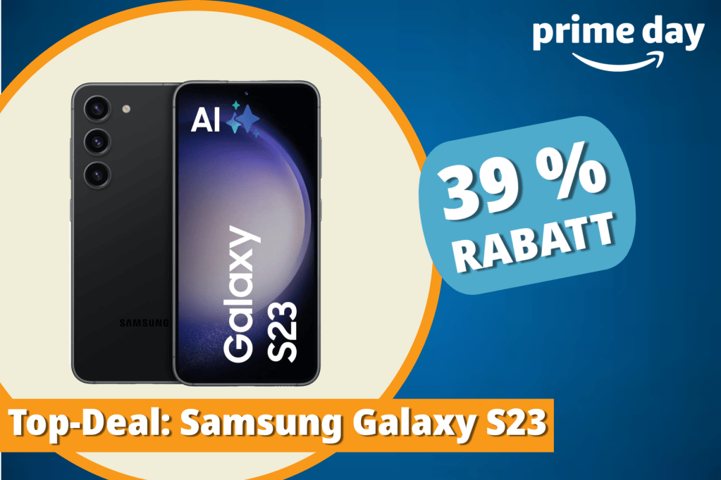 Image: Top-Smartphone: Samsung Galaxy S23 mit 256 GB und 3 Jahre Garantie fÃ¼r nur 619 Euro am Prime Day