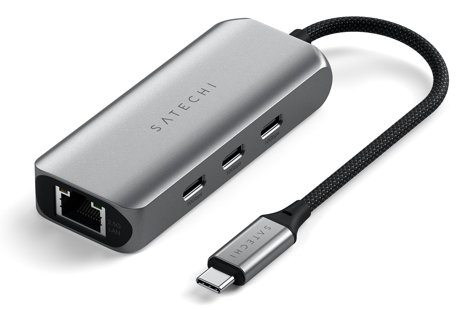 Satechi 4-In-1 USB-C Hub With 2.5 Gigabit Ethernet