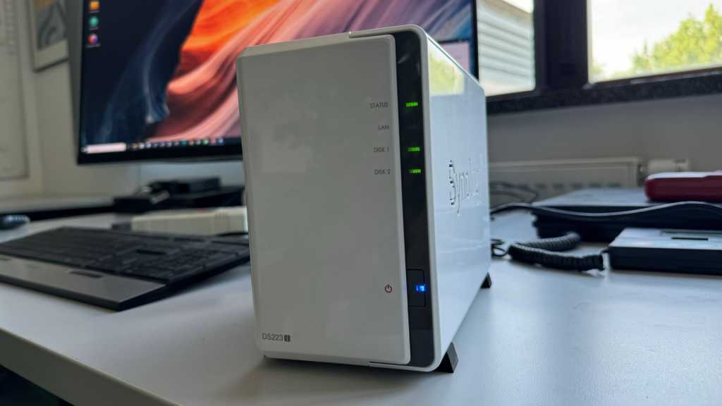 Image: Synology Diskstation DS223j im Test: GÃ¼nstiges Einstiegs-NAS