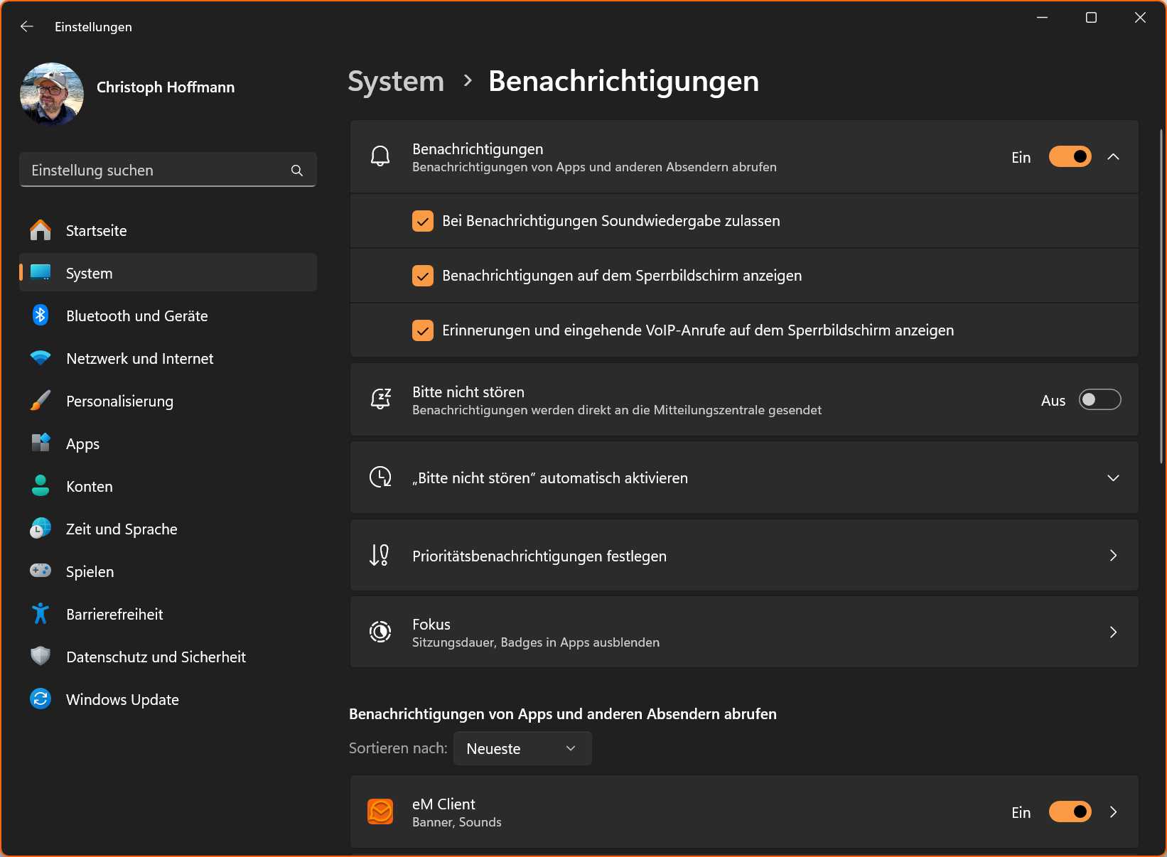 Windows-Tipps - System Benachrichtigungen