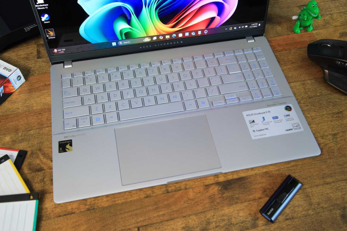 Asus Vivobook S 15 keyboard