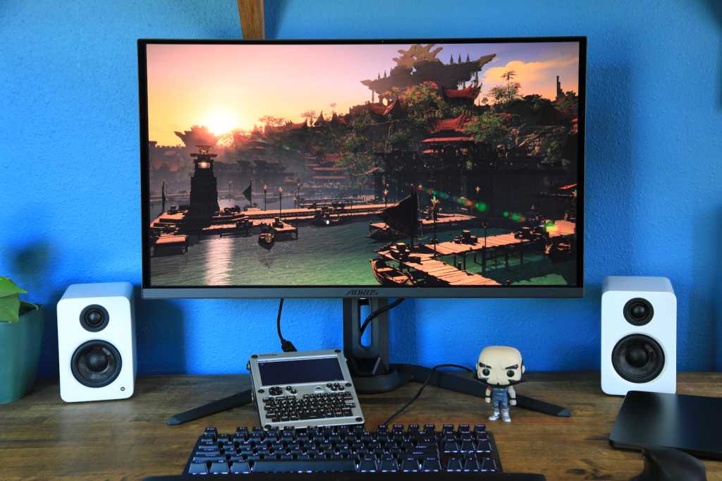 Image: Gigabyte Aorus FO27Q3: Ein Monitor mit vielen AnschlÃ¼ssen fÃ¼r Gamer