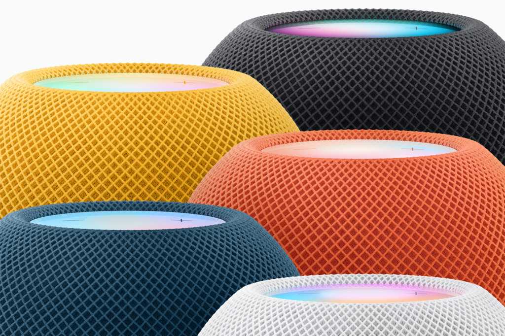 Image: Was statt Space Grau kommt: Apple stellt einen neuen Homepod Mini vor