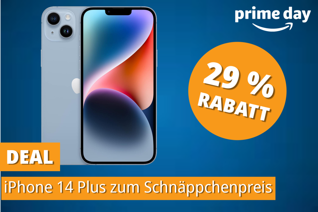 Image: iPhone 14 Plus mit irrem Rabatt am Amazon Prime Day