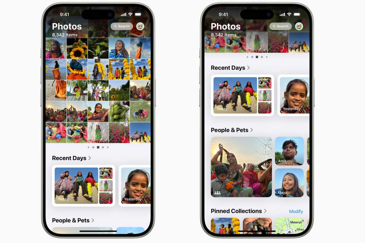 iOS 18 Photos app