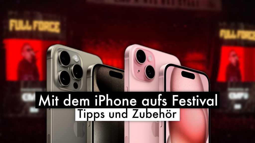 Image: Mit dem iPhone nach Wacken â Tipps und ZubehÃ¶r fÃ¼r Festivals