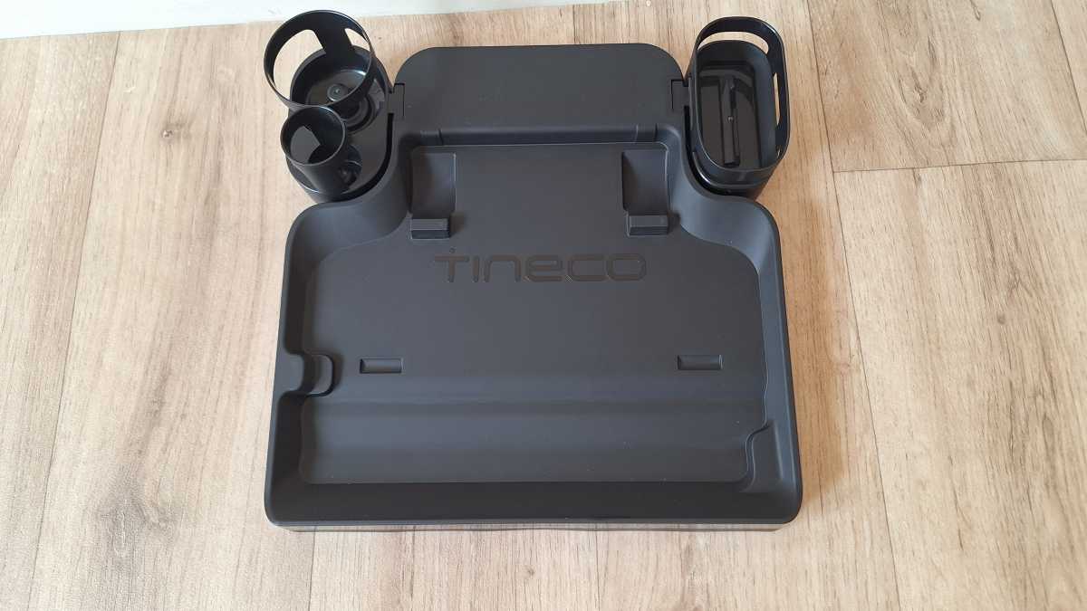 A top view of the Tineco iFloor 5 Floor Washer stand from above.