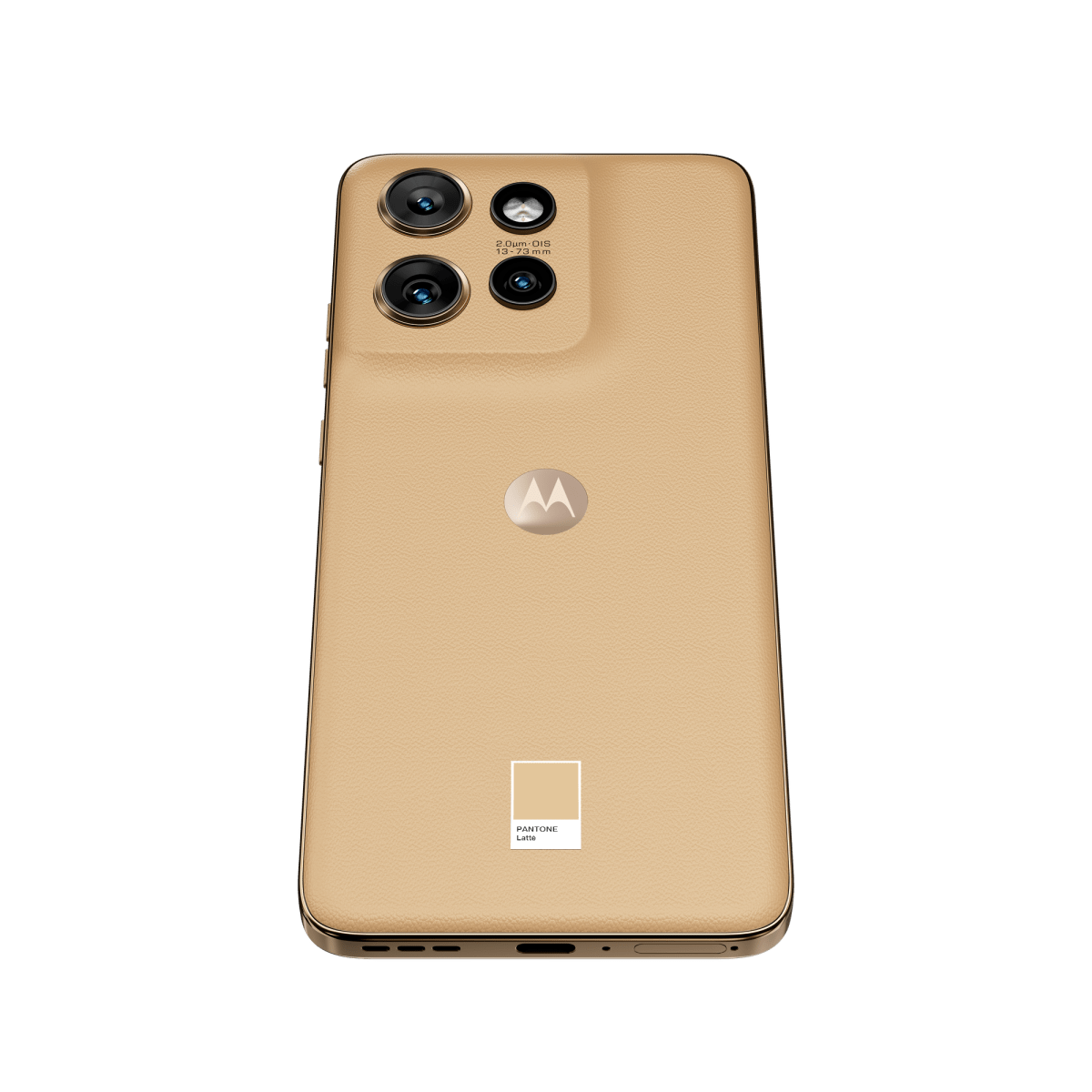 2024 MOTOROLA EDGE 50 NEO 2K PRODUCT RENDER LATTE ANGLE 05