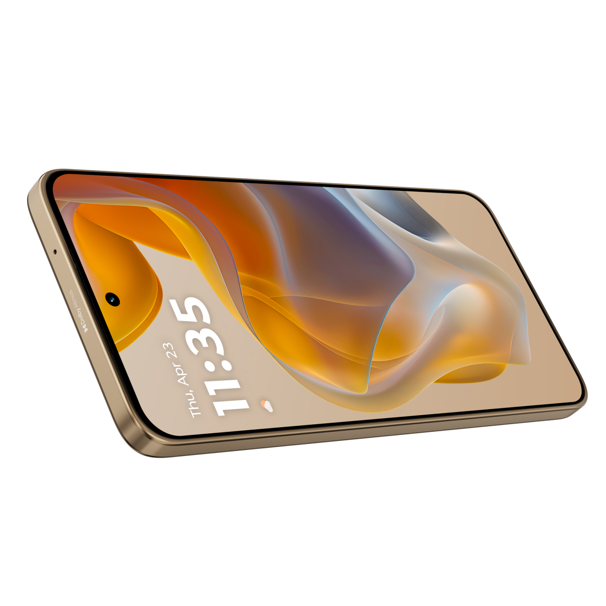 2024 MOTOROLA EDGE 50 NEO 2K PRODUCT RENDER LATTE ANGLE 117